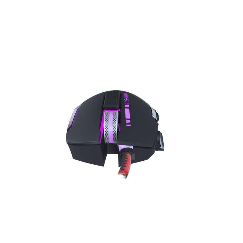 Mouse 3D óptico de 8 botones para videojuegos