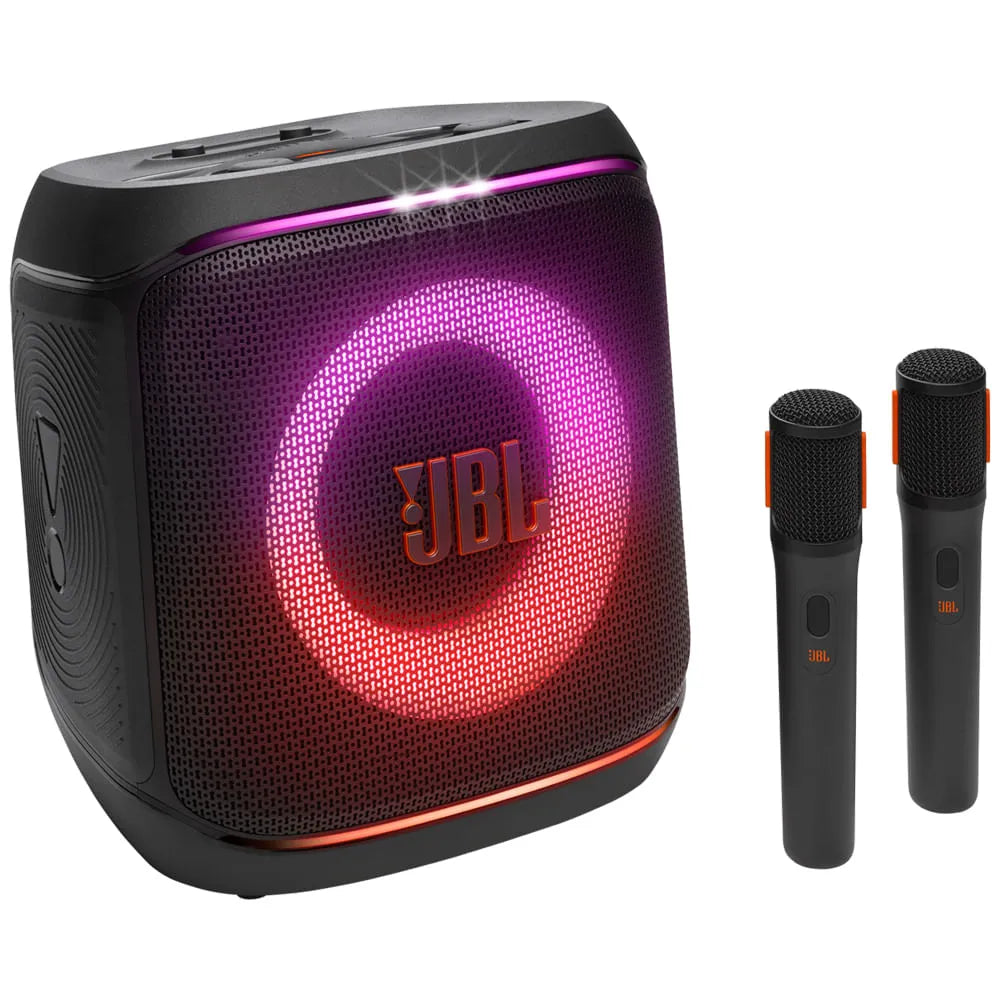 Bocina inalámbrica JBL Partybox Encore essential 2 100W + 2 micrófonos