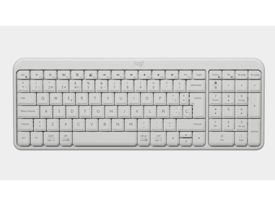 Teclado Logitech Bluetooth compatible con Mac