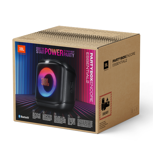 Jbl Partybox Encore Essential 2+2 micrófonos inalámbricos