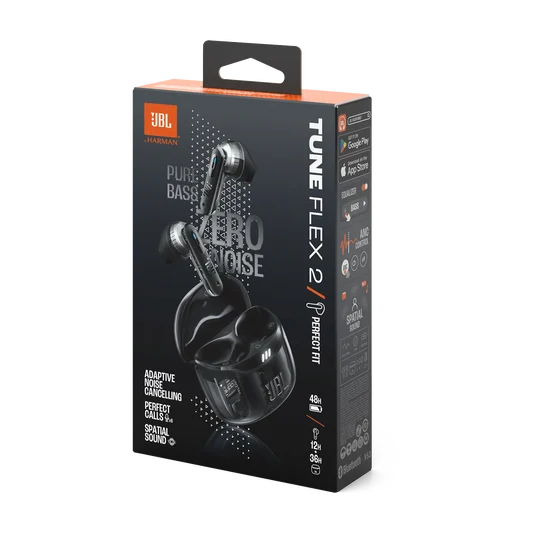 JBL Tune Flex 2 TWS Ghost Black