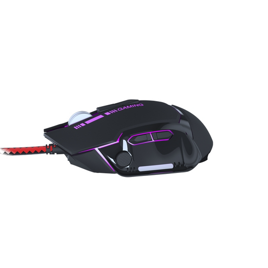 Mouse 3D óptico de 8 botones para videojuegos