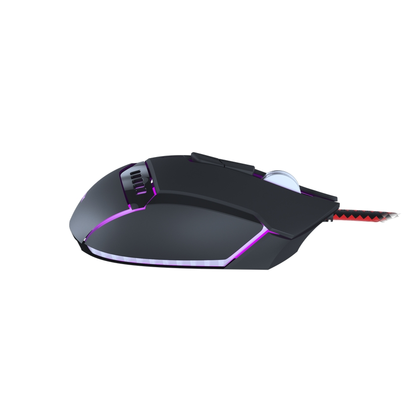 Mouse 3D óptico de 8 botones para videojuegos
