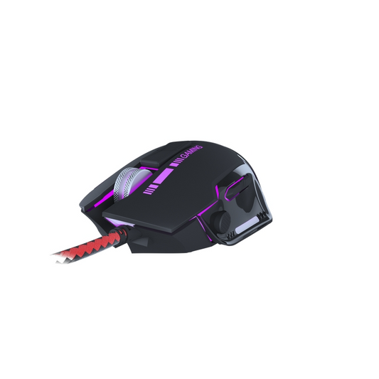 Mouse 3D óptico de 8 botones para videojuegos