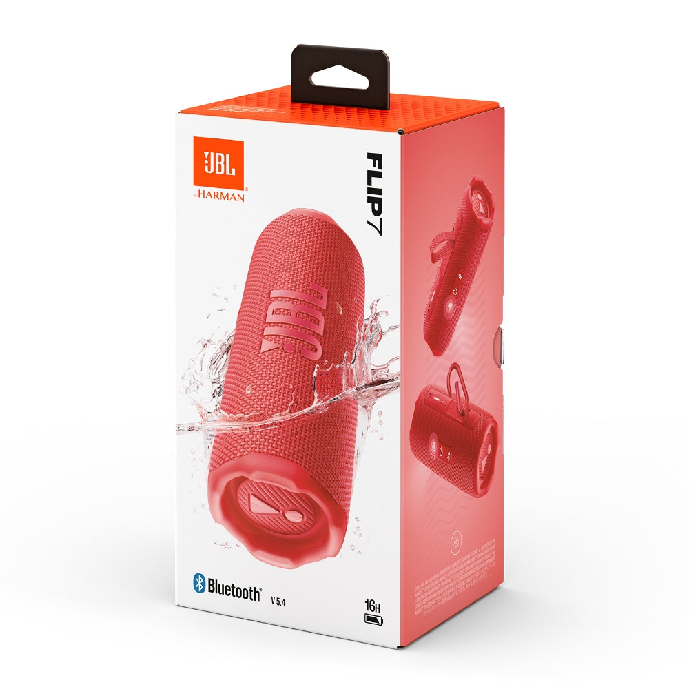 JBL Flip 7 · Rojo