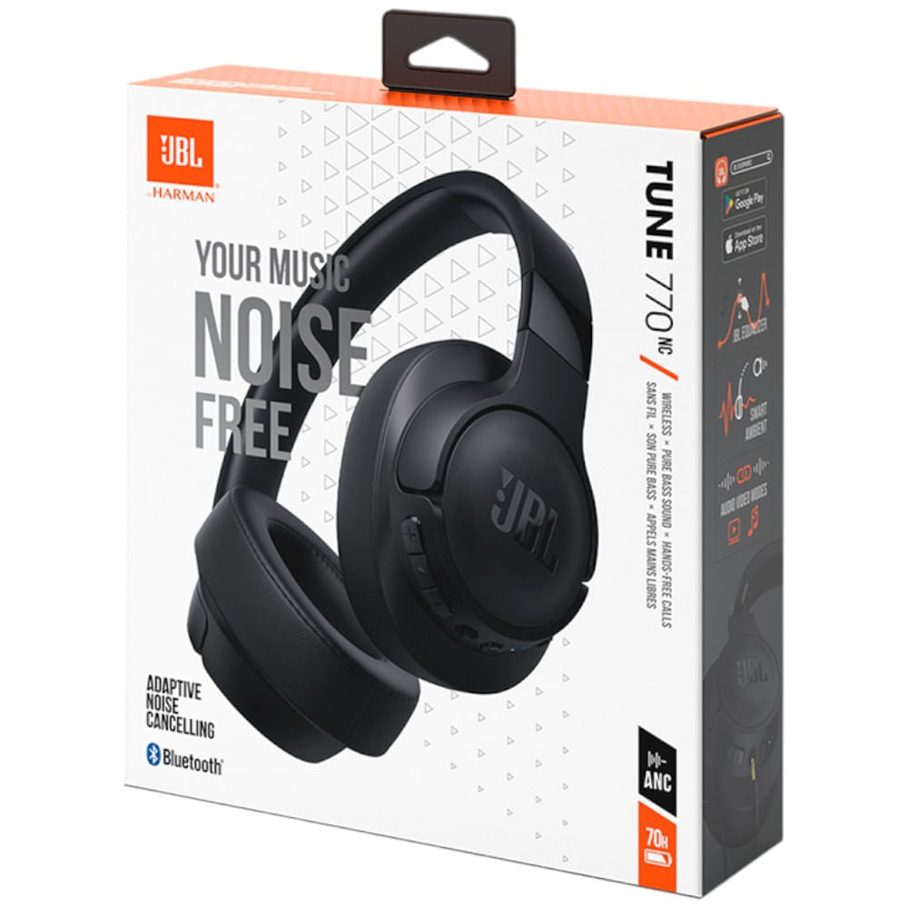 JBL Tune 770NC — Auriculares inalámbricos con cancelación de ruido